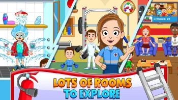 My Town : Fire station Rescue - скриншот 5