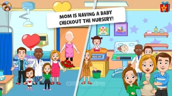 My Town : Hospital - скриншот 3