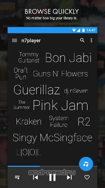 n7player Music Player - скриншот 1