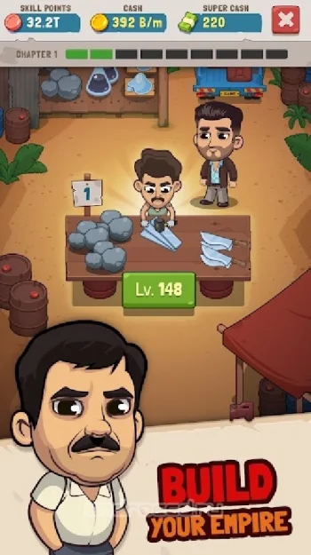 Narcos: Idle Cartel - скриншот 3