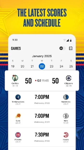 NBA: игры в прямом эфире - скриншот 2