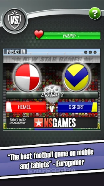 New Star Soccer - скриншот 1