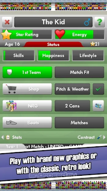 New Star Soccer - скриншот 2