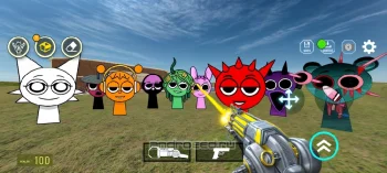 Nextbots In Playground mod - скриншот 1