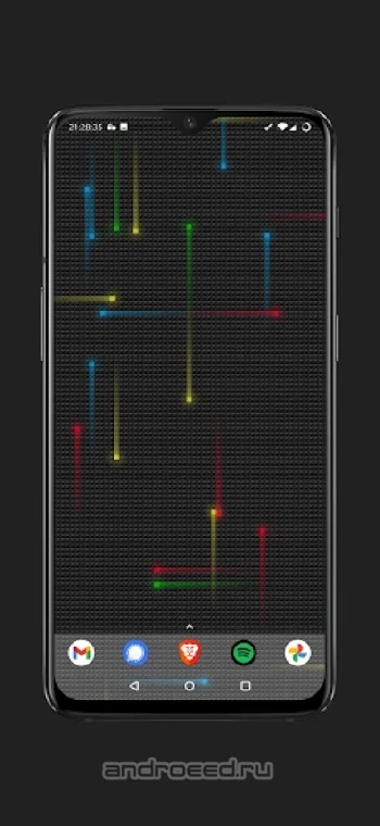 Nexus Revamped Live Wallpaper - скриншот 1
