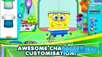 Nickelodeon All-Stars Tennis - скриншот 3