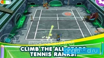 Nickelodeon All-Stars Tennis - скриншот 1