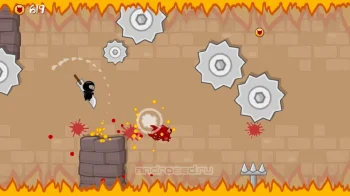 Ninja Shurican: Rage Game - скриншот 1