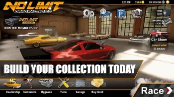 No Limit Drag Racing 2 - скриншот 1