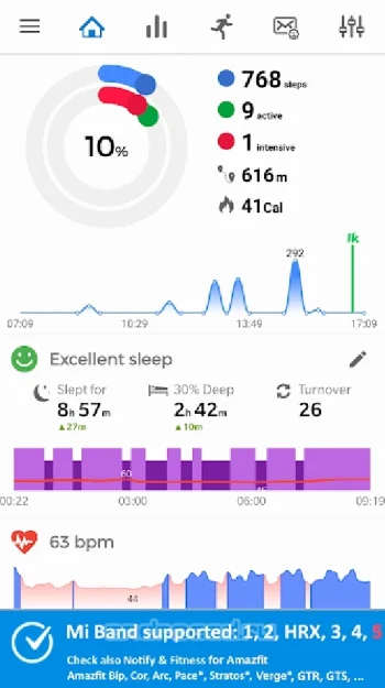 Notify for Mi Band - скриншот 1