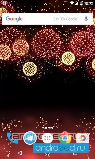 Новогодние фейерверки - скриншот 1