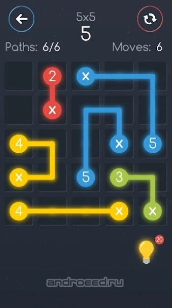 Number link - соединение точек - скриншот 1