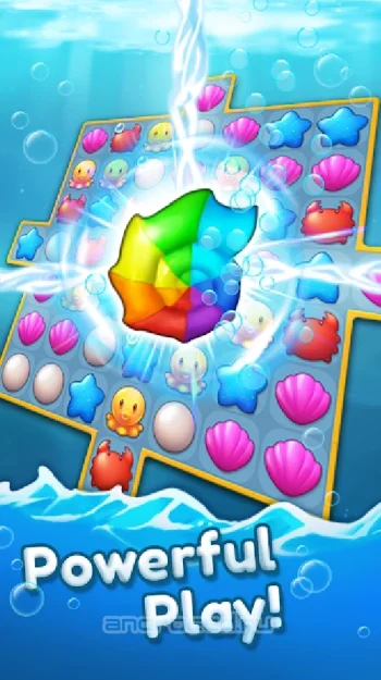 Ocean Friends : Match 3 Puzzle - скриншот 4