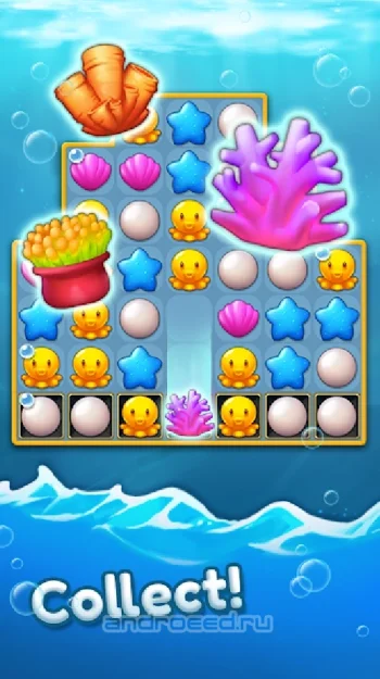 Ocean Friends : Match 3 Puzzle - скриншот 5