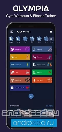 Olympia Pro - Gym Workout & Fitness Trainer AdFree - скриншот 2