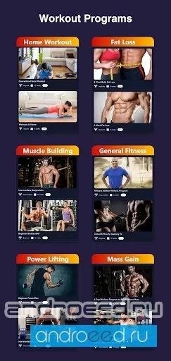 Olympia Pro - Gym Workout & Fitness Trainer AdFree - скриншот 3
