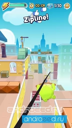 Om Nom: Parkour - скриншот 1