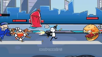 One Gun 2 Stickman - сложные игры без интернета - скриншот 2