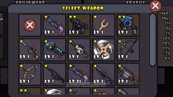 One Gun 2 Stickman - сложные игры без интернета - скриншот 4