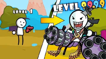One Gun 2 Stickman - сложные игры без интернета - скриншот 5