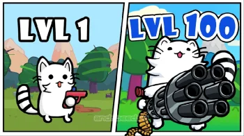 One Gun: Battle Cat Offline Fighting Game - скриншот 1