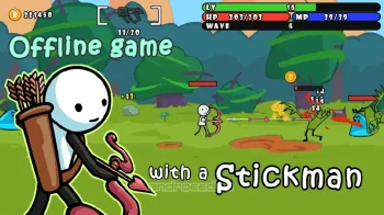 One Gun: Stickman оффлайн игры - скриншот 2