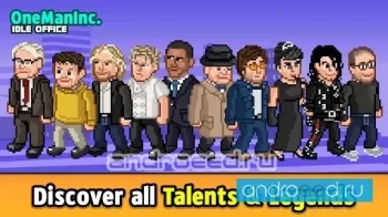 One Man Inc: Idle Money Clicker - скриншот 1