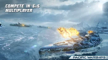 PACIFIC WARSHIPS: Морское ПвП - скриншот 2