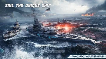 PACIFIC WARSHIPS: Морское ПвП - скриншот 3