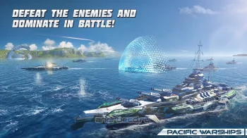 PACIFIC WARSHIPS: Морское ПвП - скриншот 5