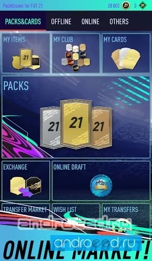 Pack Opener for FUT 21 - скриншот 1