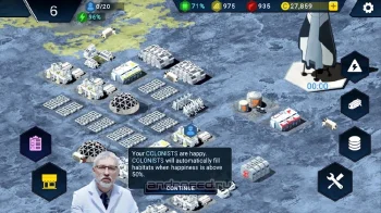 Pantenite Space Colony - скриншот 1