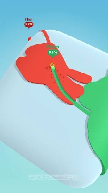 Paper.io 3D - скриншот 3