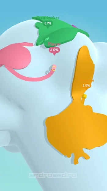 Paper.io 3D - скриншот 5