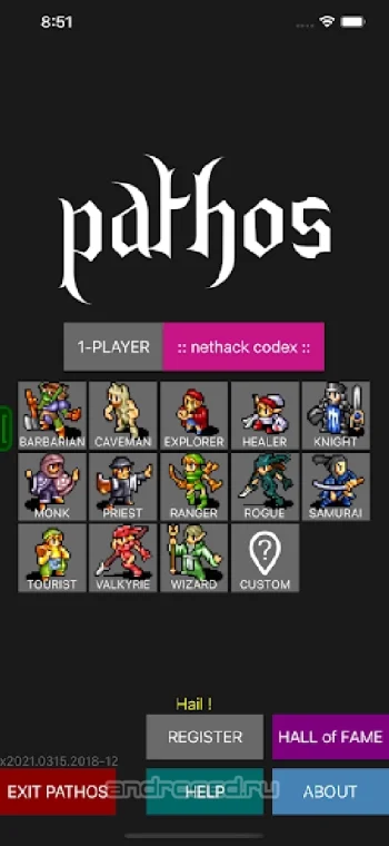 Pathos: Nethack Codex - скриншот 1