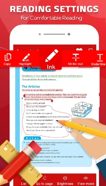 PDF Reader for Android 2021 - скриншот 2