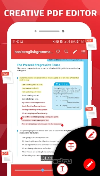PDF Reader for Android 2021 - скриншот 4