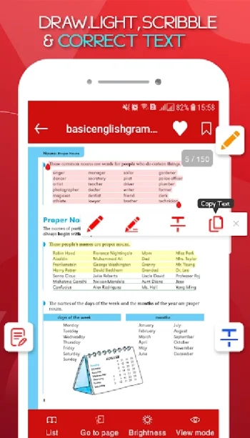 PDF Reader for Android 2021 - скриншот 5
