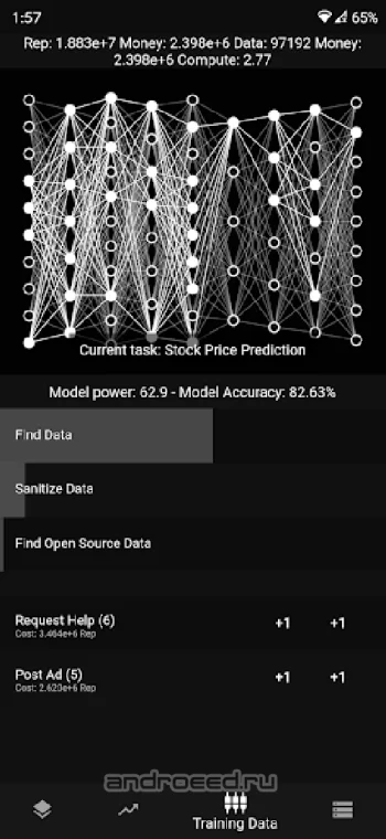 Perceptron - An Idle Game - скриншот 3