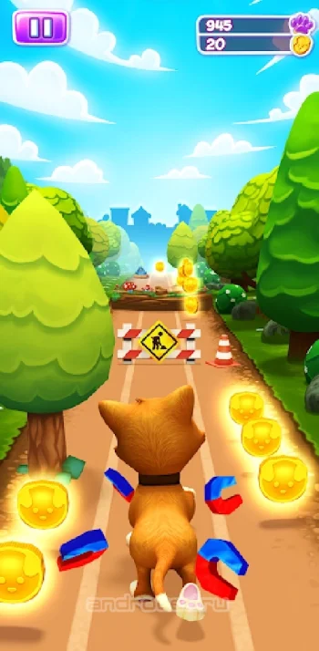 Pet Run - Puppy Dog Game - скриншот 1