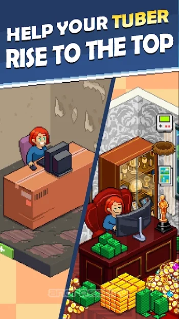 PewDiePies Tuber Simulator - скриншот 2