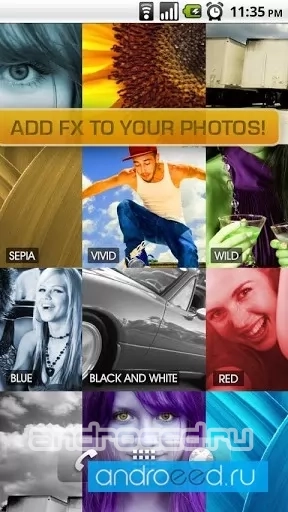 PhotoWall Live Wallpaper - скриншот 1