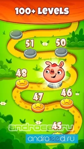Pigs and Wolf - Block Puzzle - скриншот 2