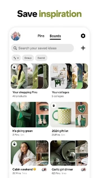 Pinterest - скриншот 2