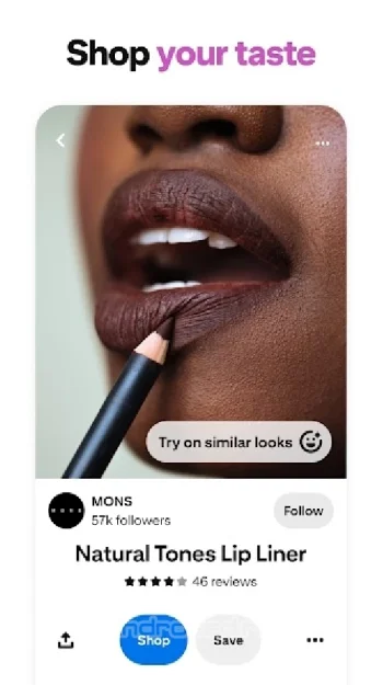 Pinterest - скриншот 3