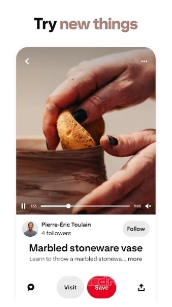 Pinterest - скриншот 5