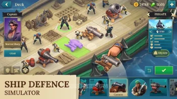 Pirate Ships Строй и сражайся - скриншот 2