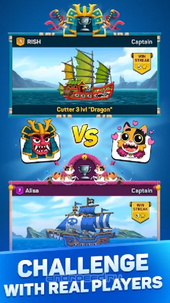 Pirates & Puzzles - Пираты, ПВП & Игры три-в-ряд - скриншот 4