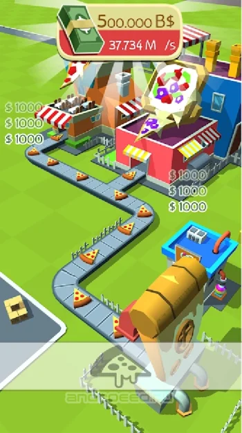 Пицца завод Tycoon - Idle Clicker Game - скриншот 2