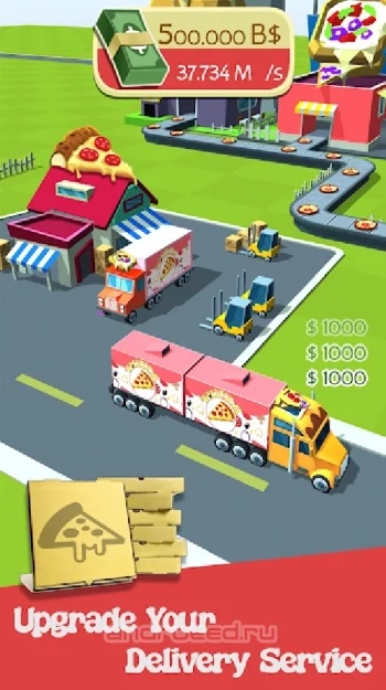 Пицца завод Tycoon - Idle Clicker Game - скриншот 3